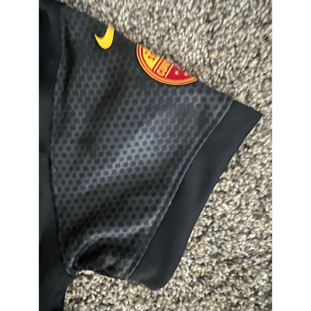 NFL Nike Engineered Wash. Commanders #5 Daniels Football Black Jersey YS (NWT) - Picture 5 of 7